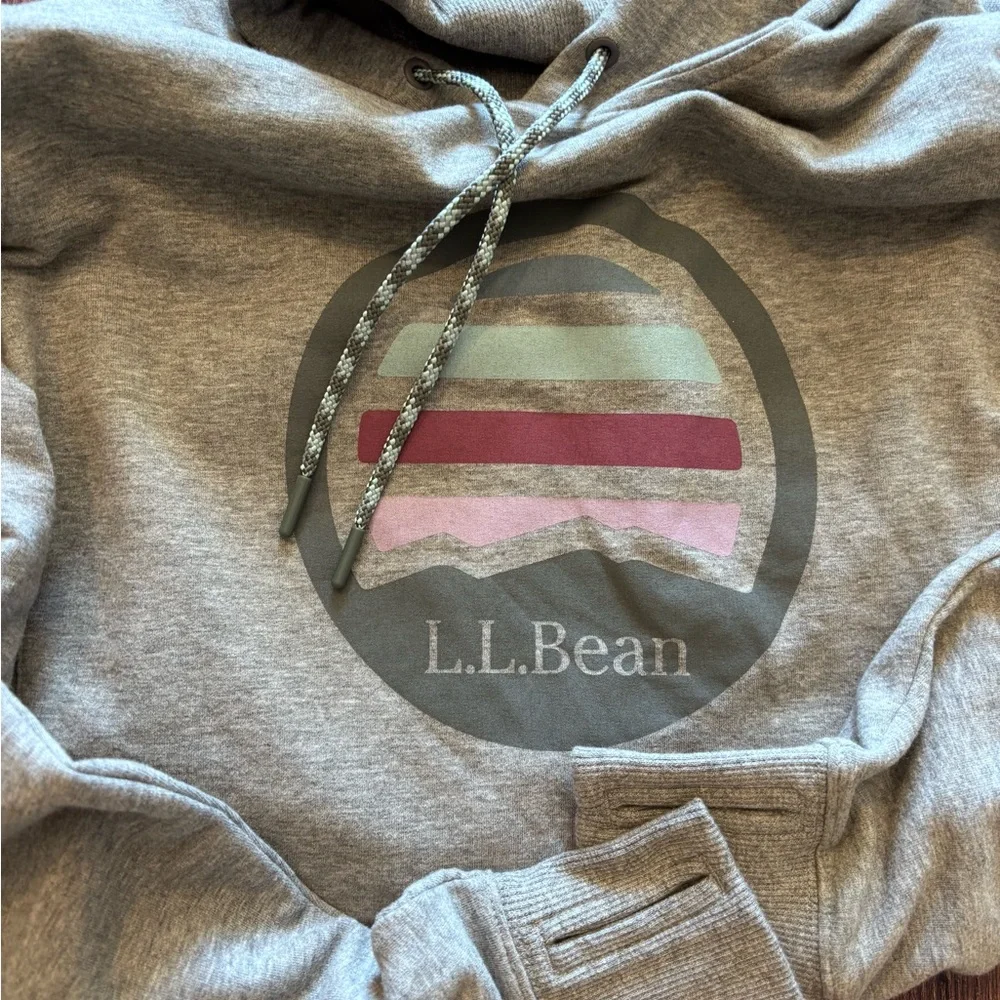 L.L. Bean Camp Hoodie with front pocket NWT - Picture 5 of 10
